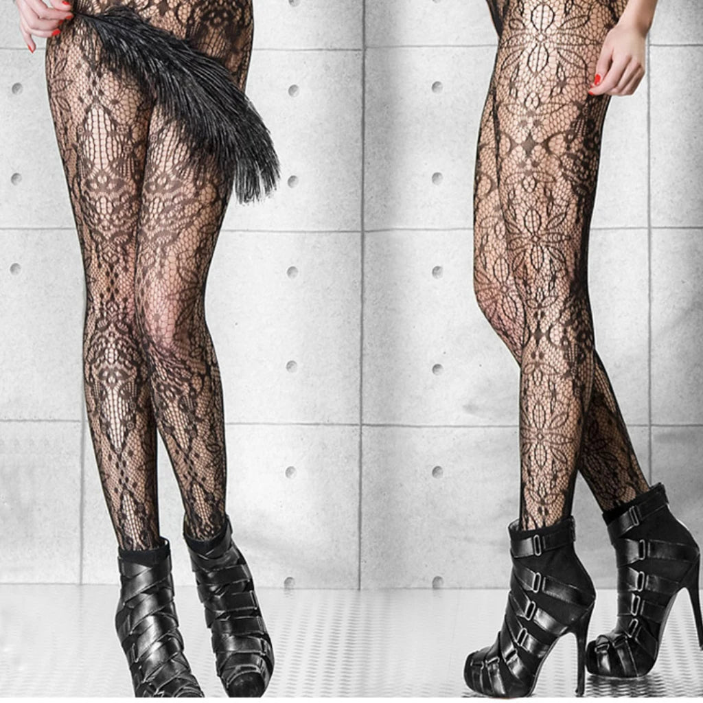 New Arrival Thin Pantyhose Women Sexy Solid Fishnet