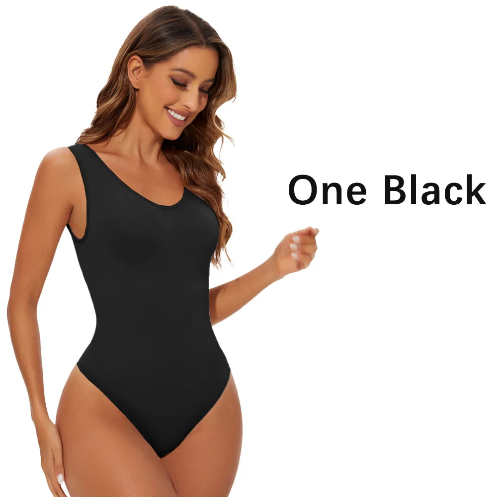 Shapewear Bodysuit Thong Fajas Body Shaper for Women