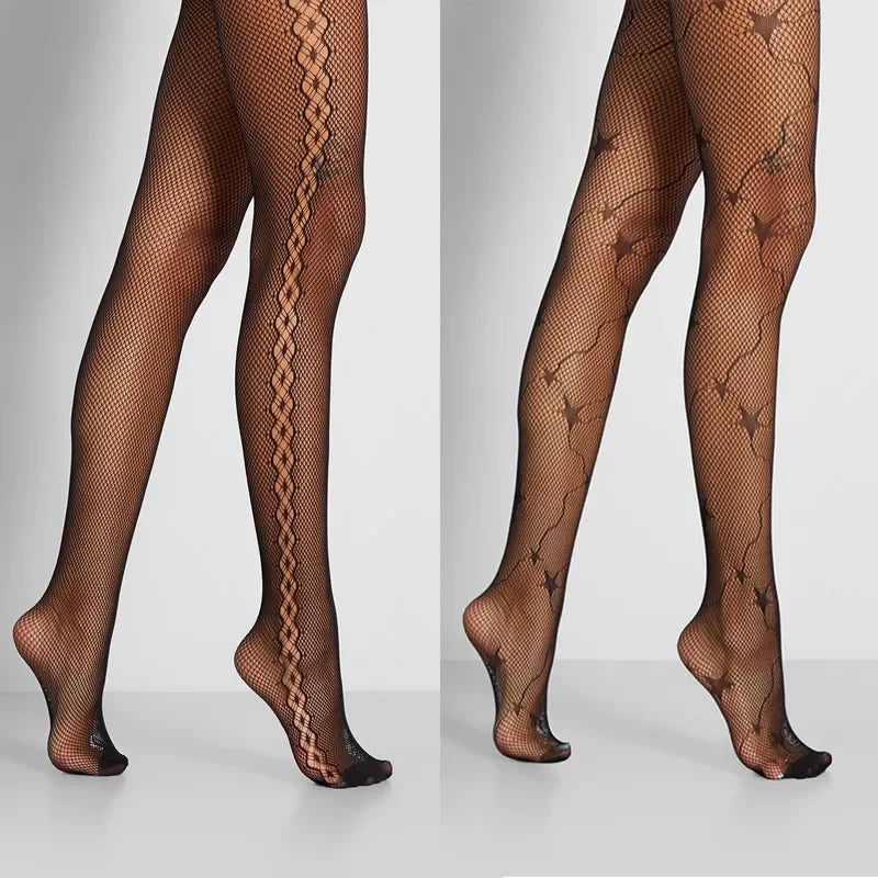 New Arrival Thin Pantyhose Women Sexy Solid Fishnet