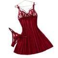 Wine Red Ladies' countryside style wheat