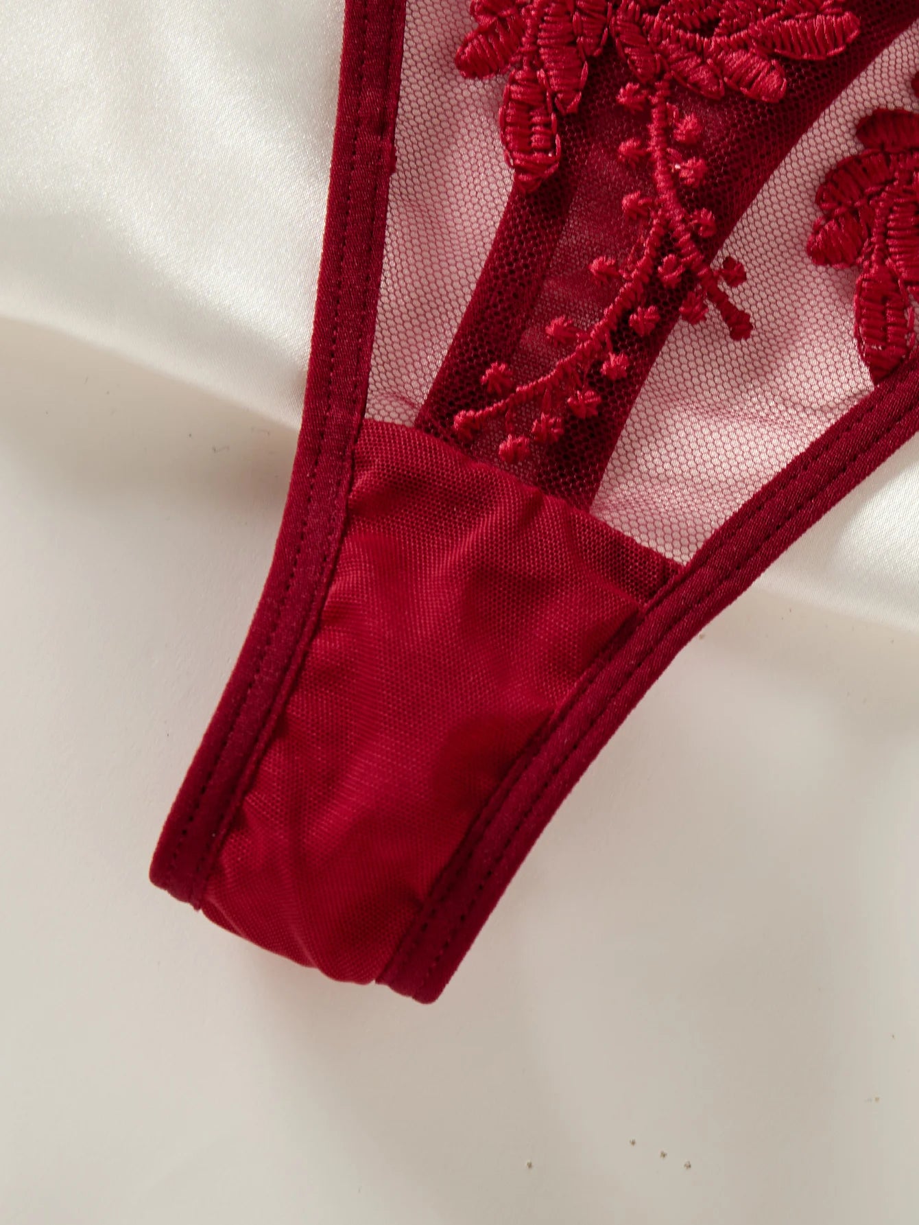 Wine Red Ladies' countryside style wheat