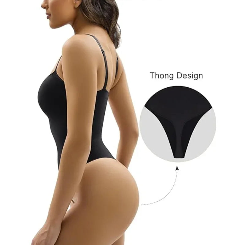 Dimmkof thong bodysuit sculpting shapewear