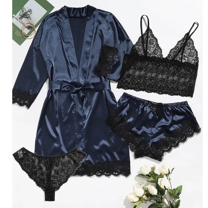 new Women's Sleep Lounge New Pajama Sets European