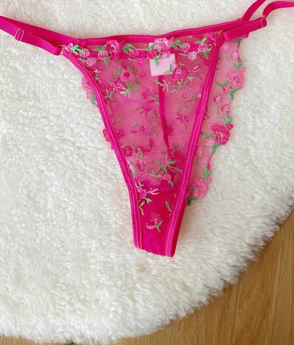 Kawaii Japanese Lingerie Set Sheer Tulle