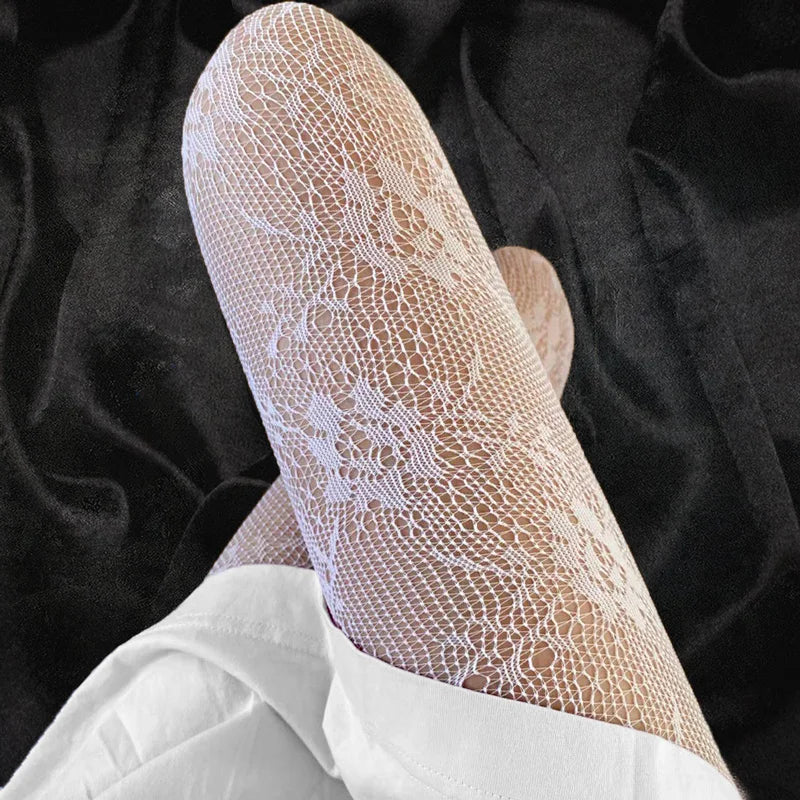 New Arrival Thin Pantyhose Women Sexy Solid Fishnet
