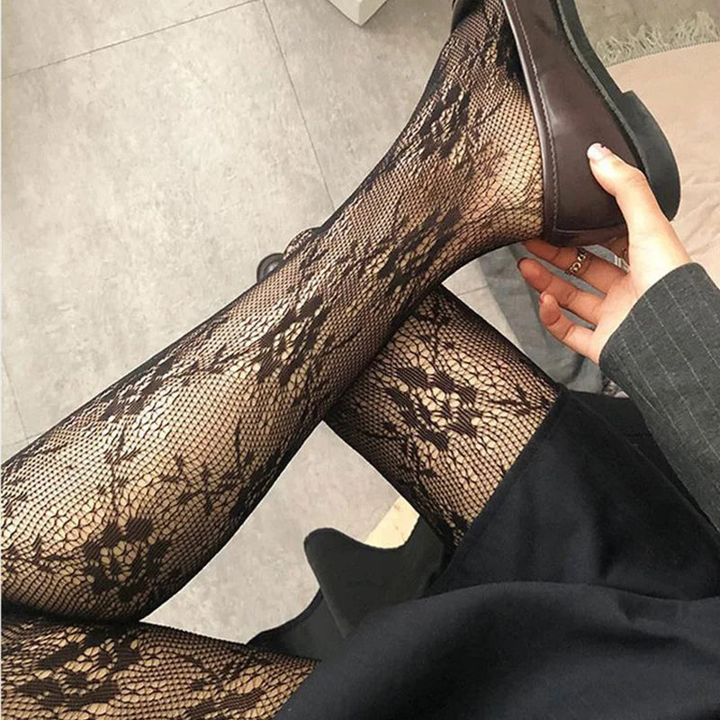 New Arrival Thin Pantyhose Women Sexy Solid Fishnet