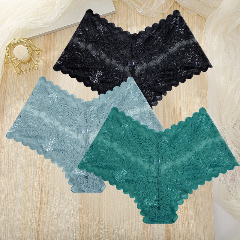 3Pcs Women Panties