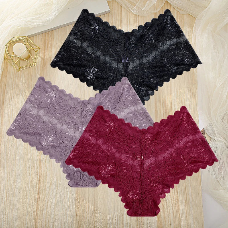 3Pcs Women Panties
