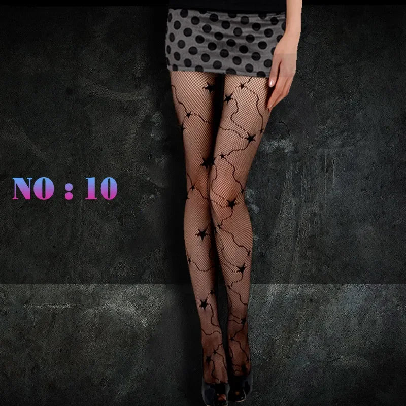 New Arrival Thin Pantyhose Women Sexy Solid Fishnet