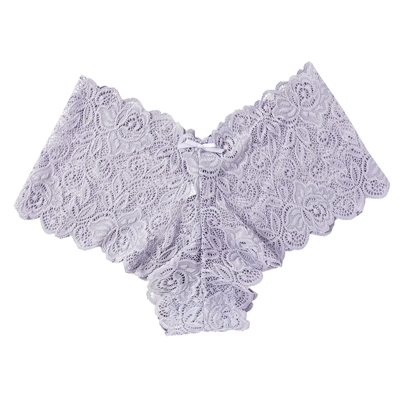 Floral Lace Panties Women ear Girls Intimate Panty