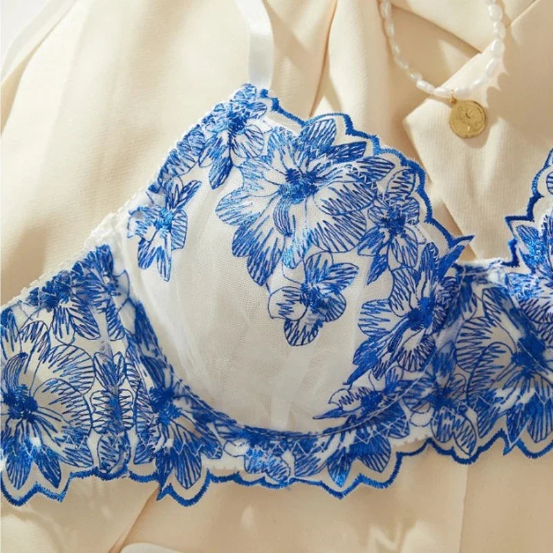 Toucheart Sexy Lingerie Set Blue Sexy