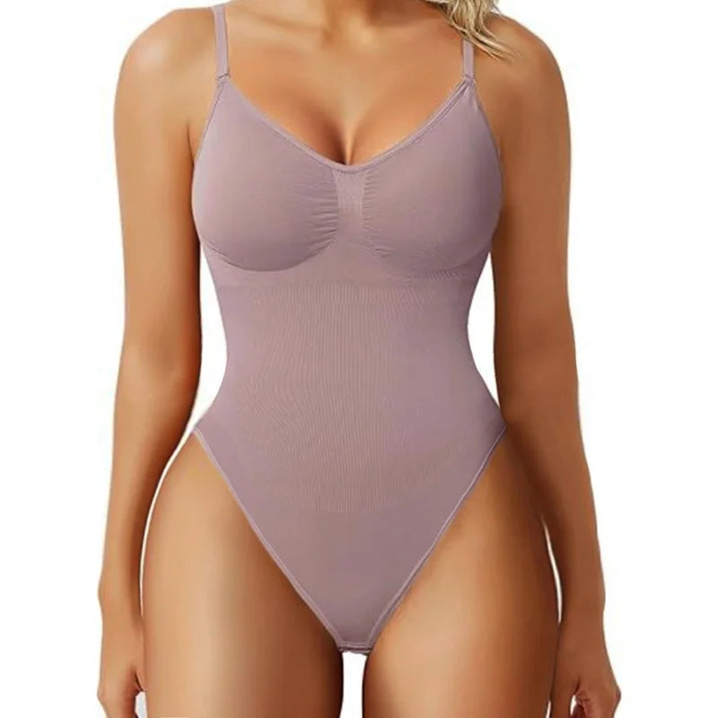 Dimmkof thong bodysuit sculpting shapewear