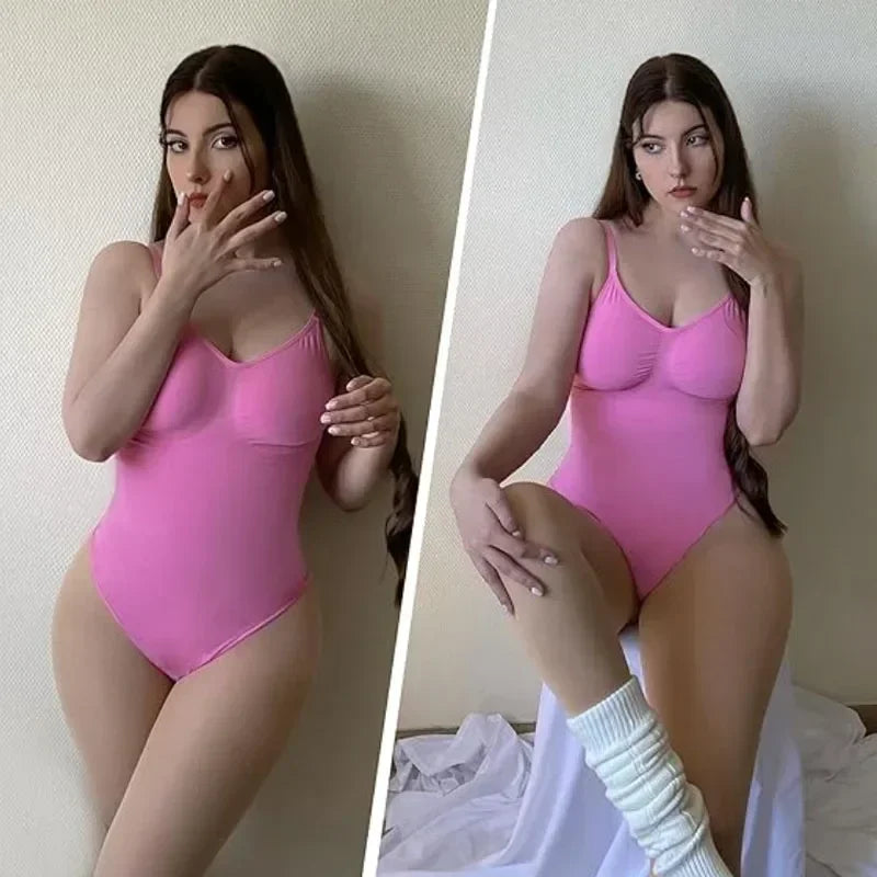 Dimmkof thong bodysuit sculpting shapewear