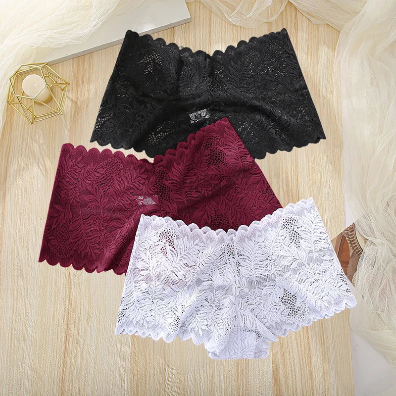 3Pcs Women Panties