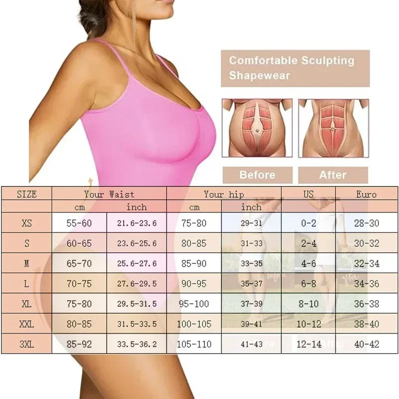 Dimmkof thong bodysuit sculpting shapewear