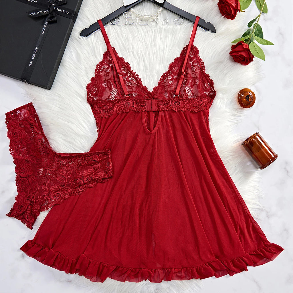 Summer Sexy Lingerie Dress Women