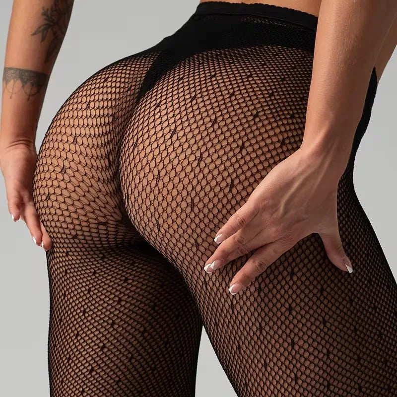 Sexy Women Sheer Pantyhose Tights Seamless Fishnet Nylon Polka