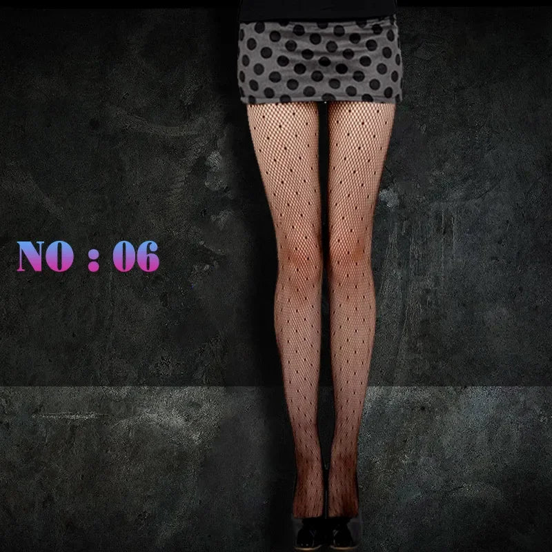 New Arrival Thin Pantyhose Women Sexy Solid Fishnet